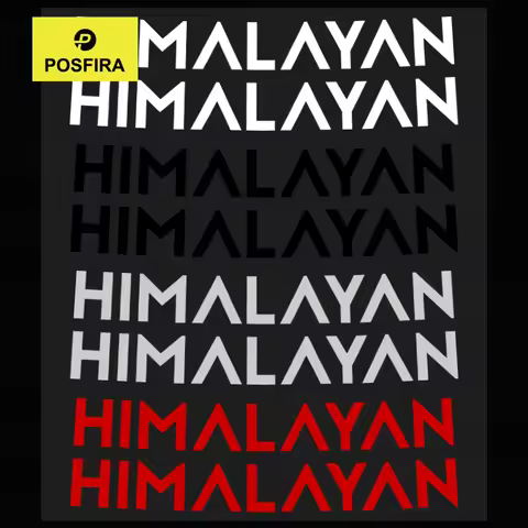 POSFIRA Motorcycle Sticker Waterproof Decals for Royal Enfield Himalayan 450 411 400 Accessories 201