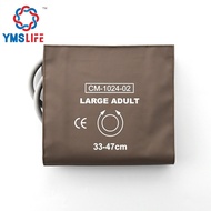 33-47CM Reusable Blood Pressure Double Tube Cuff Imitation Leather Material Universal NIBP Cuff  for