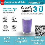 เครื่องฟอกอากาศ Diy รุ่น25-45ตร.ม กรองฝุ่นPM2.5 แบคทีเรีย สารก่อภูมิแพ้ ฝุ่นPM2.5 เครื่องกรองอากาศ X