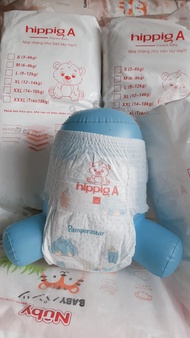 50 BỈM QUẦN HIPPIG A HÀNG BAO BÌ CAO CẤP -MỀM MỎNG -SIÊU THẤM - AM TOÀN CHO BÉ