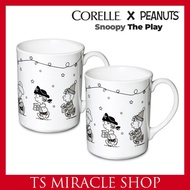 CORELLE KOREA Snoopy The Play Cute Mug 2P Set