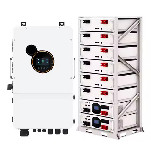 10KW 8KW 12KW Residential Hybrid Off-Grid Solar System Inverter LiFePO4 Battery Storage MPPT PWM Con