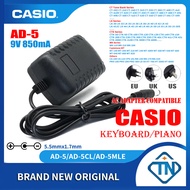 9V 850mA อะแดปเตอร์ Ac/dc AD-5 AD-5CL สำหรับ Casio CTK-149 CTK-150 CTK-200 CTK-220L CTK-230 CTK-300ด