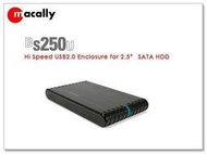 Macally B-S250UAM 2.5吋 USB/1394 FireWire Combo SATA 鋁合金硬碟外接盒
