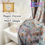 Kain Rayon Viscose Motif Shayla