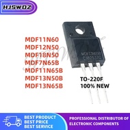 10pcs/LOT MDF11N60 MDF12N50 MDF18N50 MDF7N65B MDF11N65B MDF13N50B MDF13N65B TO-220F MOS Tube mos in 