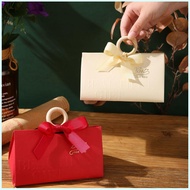 Simple Kraft Paper Triangle Gift Wedding Candy Box Wedding Creative Candy Box