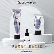 Siap Kirim MS GLOW MEN / MS GLOW FOR MEN / PAKET BASIC MS GLOW FOR MEN