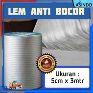 Lem Anti Bocor - Lem Atap - Lakban Aluminium Foil 5cmx3mtr