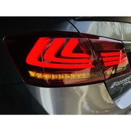 Honda Accord 2014 2015 2016 G9 Lexus style rear tail lamp light bar led running signal taillamp tail