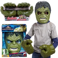 Hulk Mask B9973 Role Playing Avengers Close-Grip Fist Gloves B5778