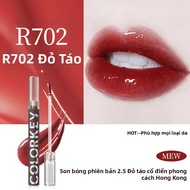 Son Môi Velvet Mirror Finish Colorkey Hello Kitty B690 R402 R403 R686 R718 R608 Son Bóng Dưỡng Ẩm Lâ
