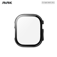 Anank 9H Tempered Glass With Bumper Case for Apple Watch Ultra 49mm / Apple Watch 45mm / 44mm / 42mm / 41mm / 40mm