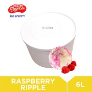 Magnolia Raspberry Ripple 6L Ice Cream