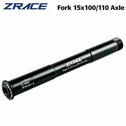 ZRACE MTB Fork QR15x100 / QR15x110 Thru Axle Lever Accessories for ROCKSHOX / FOX 35g, 15x100 15x110