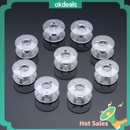 OKDEALS 10/30pcs Storage Holder Sewing Machines For Brother Janome Singer Thread Bobbin Empty Coils Linen Spool