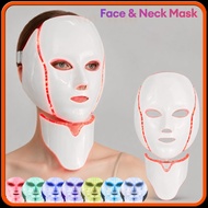 LED Facial Mask Photon Therapy Anti Acne 7 Colors BY120