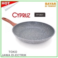 Come on, hurry up and promo - CYPRUZ FRY PAN FP-0631 MARBLE GRANITE FRYING PAN 22 CM