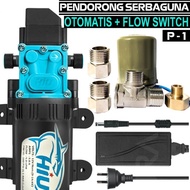 TERLARIS Pompa Pendorong Air Otomatis Serbaguna Dengan Pressure Switch