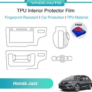 Honda Jazz Fit GK GK5 T5A Transparent TPU Interior Protector Film Scratch Resistant Protective Film 