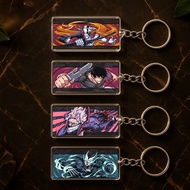 GANTUNGAN BLEACH CHAINSAWMAN KAIJU 9 JUJUTSU KASIEN Series Anime Keychain For Motorcycle Keychain Ca