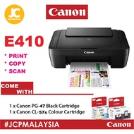 CANON PIXMA E410 AIO ALL IN ONE PRINTER - Print Scan Copy Function Inkjet Printer