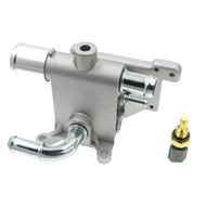 (XCTS) New Water Outlet Coolant Thermostat Housing Sensor 1360282 1119889 for C-Max Focus II Mondeo 