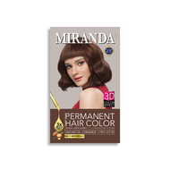 Pewarna Rambut Permanen Cat Rambut Miranda Hair Color Premium MC-9 Brown + Paket Mangkok Semir