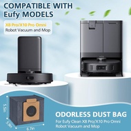 12 Pack X10/X8 Dust Bag, Fit for Eufy X10 Pro Omni Robot Vacuum, for Eufy X8 Pro Robot Vacuum Self-E