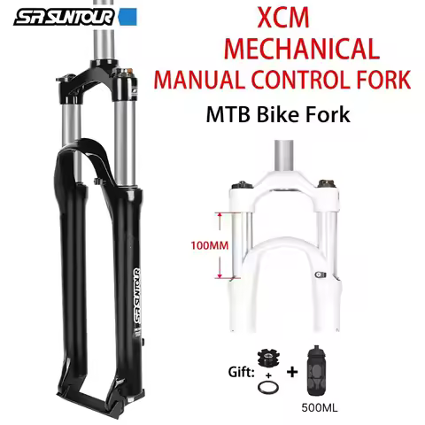 SUNTOUR XCM Mountain Bike Suspension Fork 26/27.5/29 Inch Aluminum Alloy Spring Shock Absorber Front
