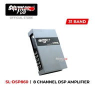 SHUTTLE LAB SL-DSP860 8 Channel DSP Amplifier Plug & Play DSP 31 Band EQ Car DSP with Amplifier 8CH 
