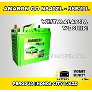 AMARON GO NS40ZL CAR BATTERY (38B20L)