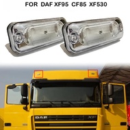 1 pcs White Amber Lights For DAF DAF truck XF95 XF105 XF106 XF530 CF85 sunvisor Lights 1328868/14564