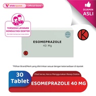 Esomeprazole 40 mg / Maag / Tukak Lambung (30 Tablet)