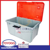 TOYOGO 42L RV Big Storage Box with Wheels Tough Large Space Plastic Container Home Office(8705)Bekas
