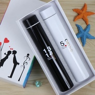 Popular Style Anti-Wolf Thermos Cup Stainless Steel Vacuum Gift Straight Slim-fit Accompanying Cup M