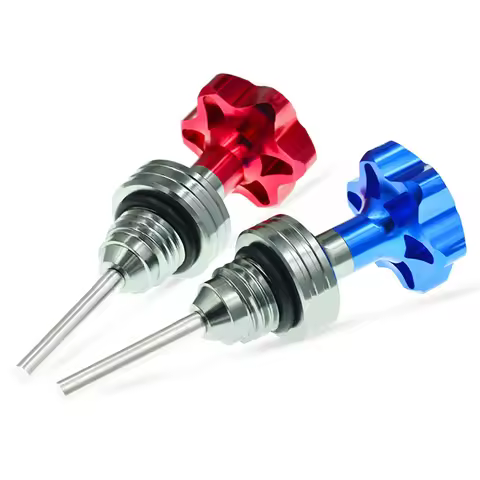 1pc Oil Dipstick Cap Plug For Scooter Motorcycle Engine Engine Crankcase Oil Level Gauge Universally
