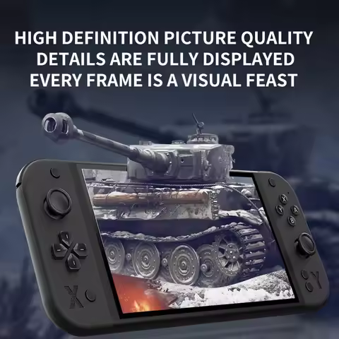 G90 7-inch 64GB 4000mAh portable handheld game console arcade suitable for PSP/PS1 retro TV game con