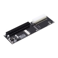 NFHK 8x Oculink SFF-8612 8611 to PCIE PCI-Express 16x Adapter with ATX 24pin Power Port for Mainboar