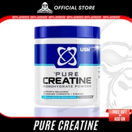 USN Pure Creatine Monohydrate Powder -Unflavour (200G)