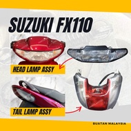 SUZUKI FX110 HEAD LAMP TAIL LAMP - FX 110 FX-110 FRONT HEAD LIGHT LAMPU BESAR DEPAN BELAKANG REAR HE