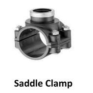 Saddle Clamp / PVC PE Compression Saddle Clamp P.E. Compression Clamp (per pc)