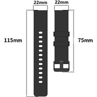 22MM Bands for Donerton T50S T50H/uaue T50S T60/Csasan T70/WeurGhy T70/QXQ T60 Replacement Wristband