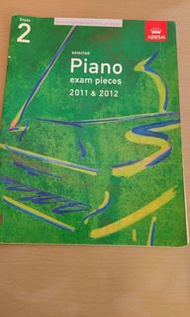 selected Piano exam pieces, 2011 & 2012