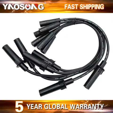 Spark Plug Wires For Dodge 6Pcs For Dodge Grand Caravan 3.3L/ 3.8L Chrysler 3.8L Spark Plug Wires 50