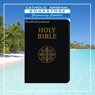 ﹍♕Holy Bible: Douay-Rheims Version (Genuine Leather Black)