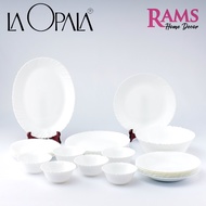 La Opala 26pcs Opalware Dinner Set / Opal Glass Dinner Set / Dinnerware / Dinner Plate / Soup Plate 