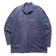 70s 洗舊藍人字紋法國工裝 French work jacket