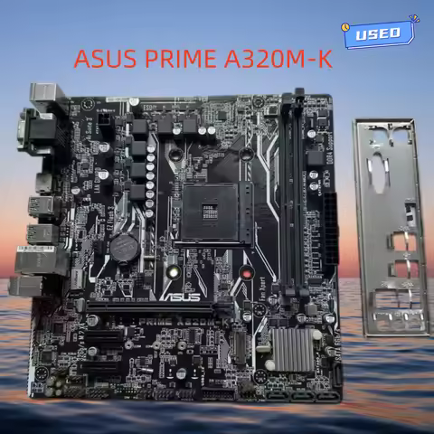 ASUS PRIME A320M-K motherboard Socket AM4 DDR4 USB3.0 SATA3 HDMI VGA 32GB B320 desktop motherboard