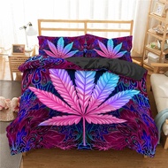 ♔ ZEIMON Tropical Leaves Pattern Duvet Cover Set Bedding Set King Queen Full Twin Size Bed Set Luxur